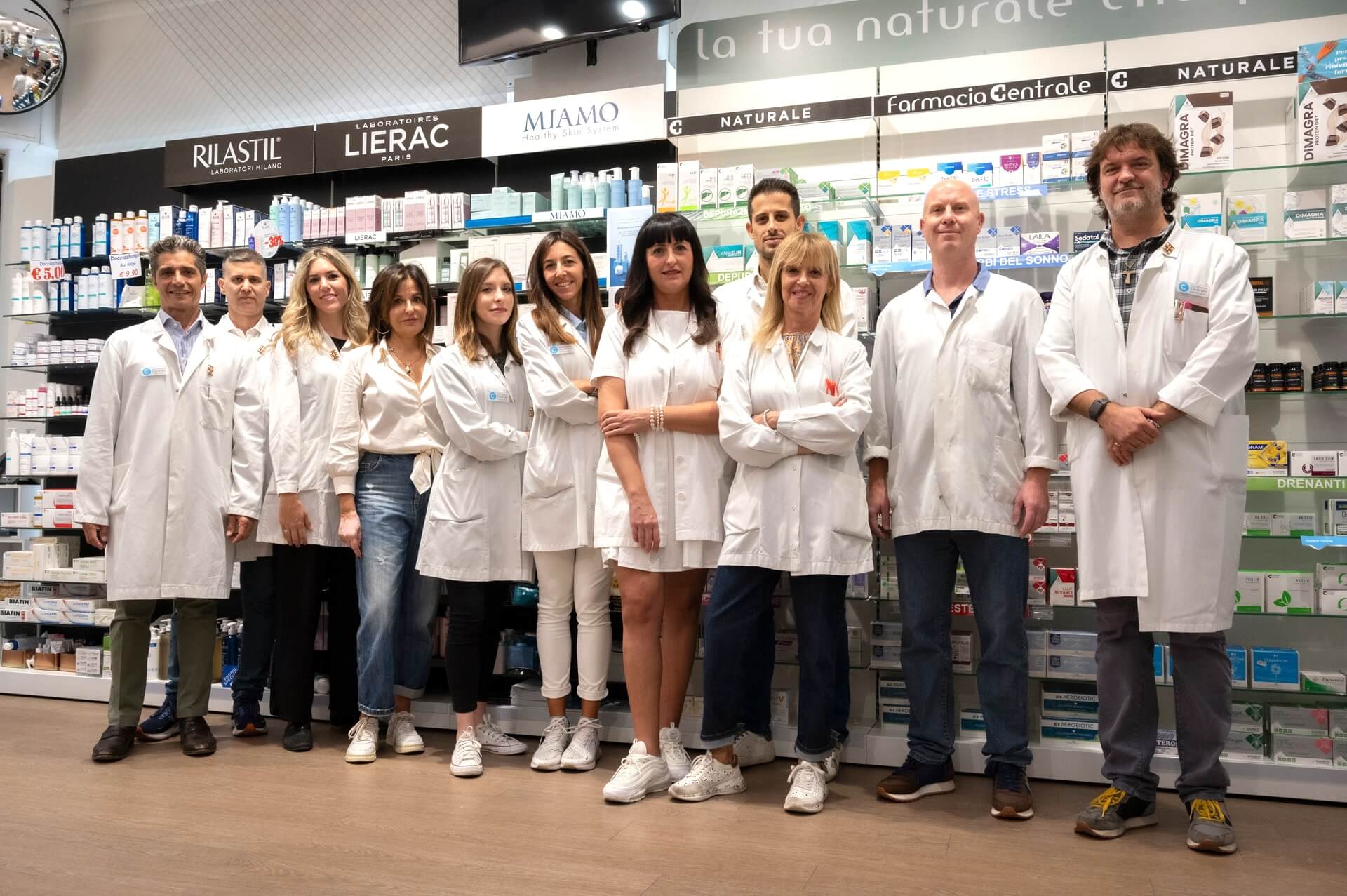 team farmacia centrale brugherio